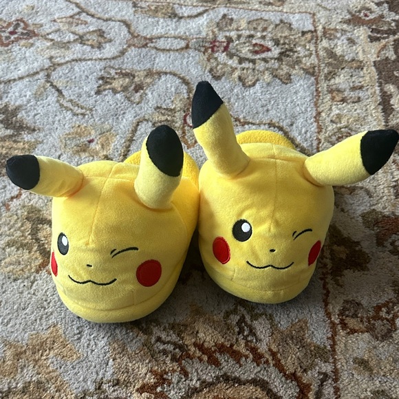 Other - Yellow Pikachu Slippers